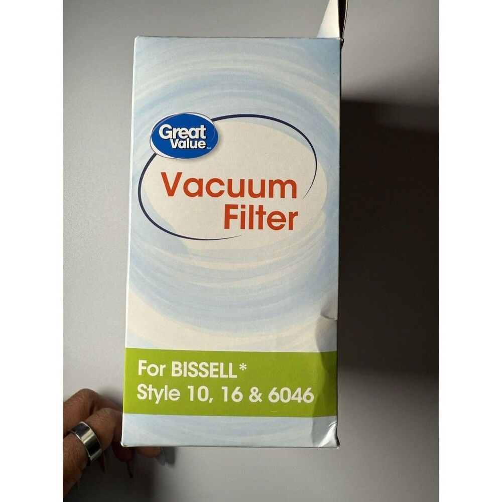 NEW! Great Value Vacuum Filter for Bissell Style 10, 16 & 6046